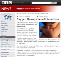 Hyperbaric Oxygen and Autism